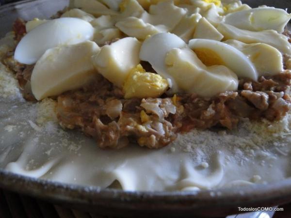 Cómo hacer tarta de atún - Paso 7