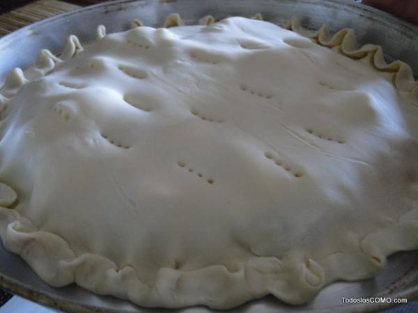 Cómo hacer tarta de atún - Paso 9