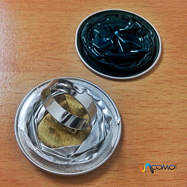 Cómo hacer anillos con cápsulas de Nespresso - Paso 5