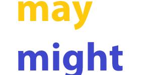 Cuál es la diferencia entre may y might en inglés