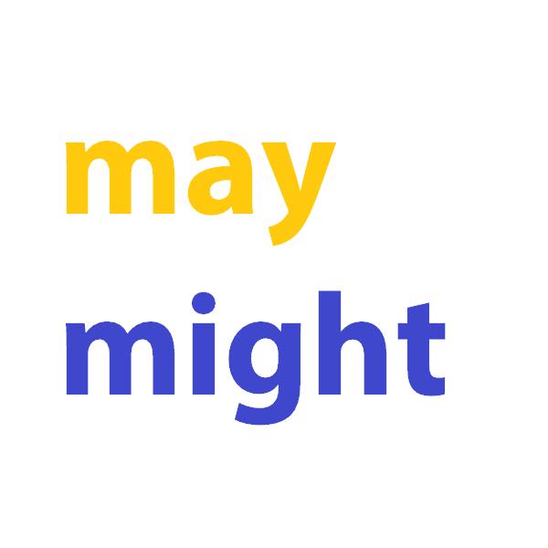 Cuál es la diferencia entre may y might en inglés