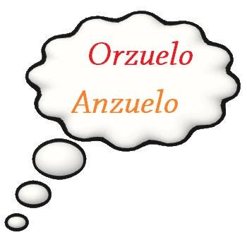 Cómo se dice orzuelo o anzuelo