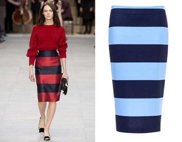 Cómo combinar la ropa a rayas - Paso 4