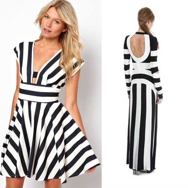 Cómo combinar la ropa a rayas - Paso 6