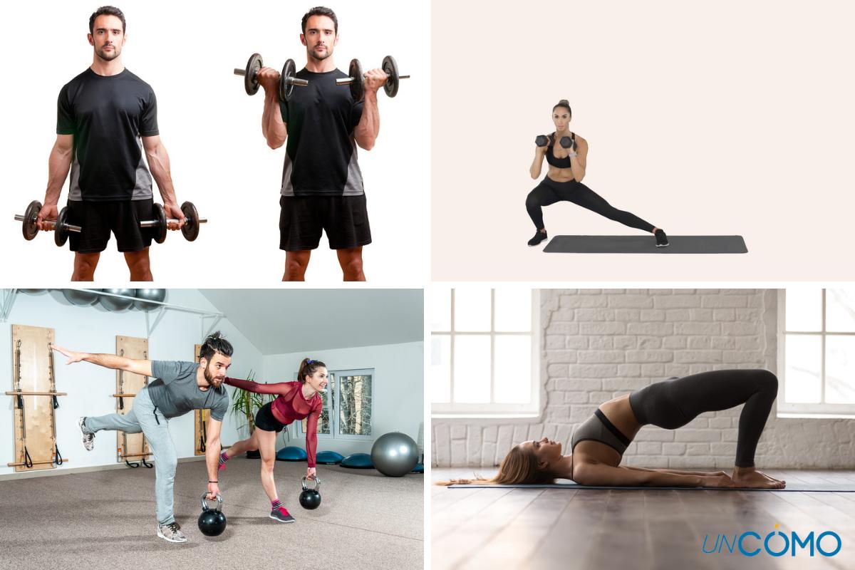 Ejercicios de fuerza en casa