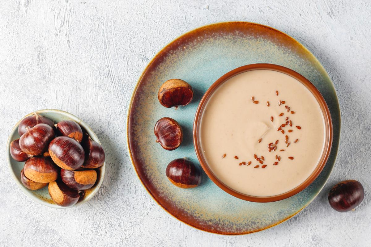 Cómo hacer sopa de castañas