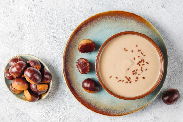 Cómo hacer sopa de castañas