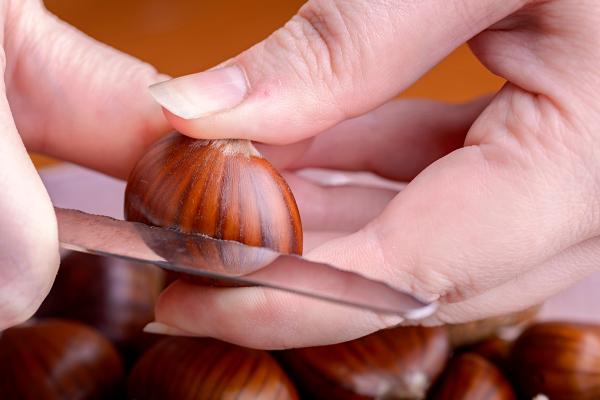 Cómo hacer sopa de castañas - Paso 1