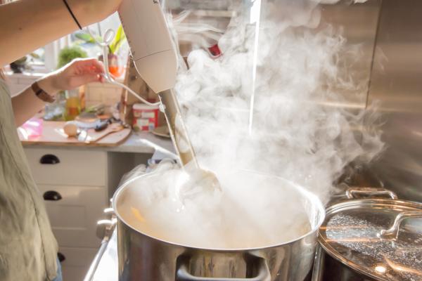 Cómo hacer sopa de castañas - Paso 6