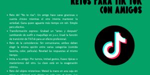 Retos para TikTok con amigos fáciles y divertidos