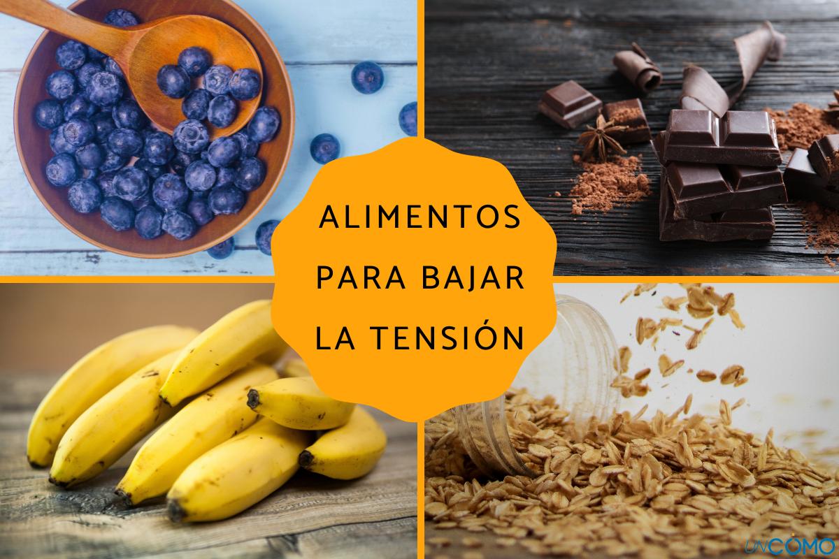 Alimentos para bajar la tensión