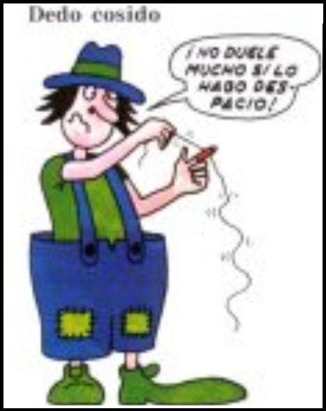 Cómo hacer el truco del dedo cosido