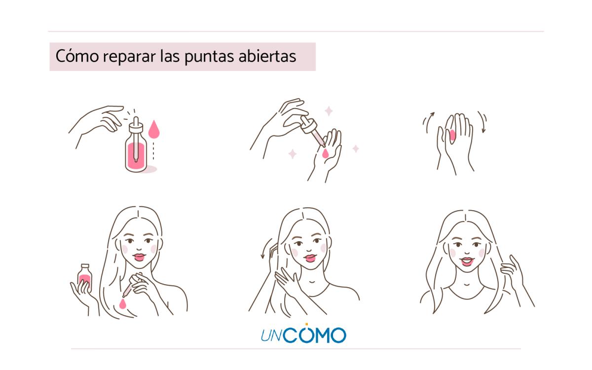 Cómo reparar las puntas abiertas