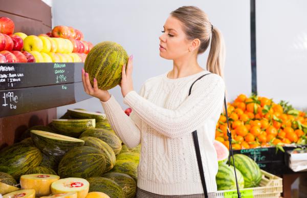 Cómo elegir un buen melón - El peso del melón