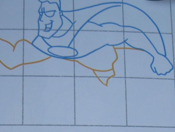 Cómo dibujar un Superhéroe - Paso 3