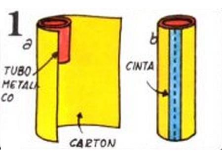 Cómo hacer el truco de los tubos mágicos - Paso 1