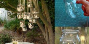 Cómo hacer velas colgantes