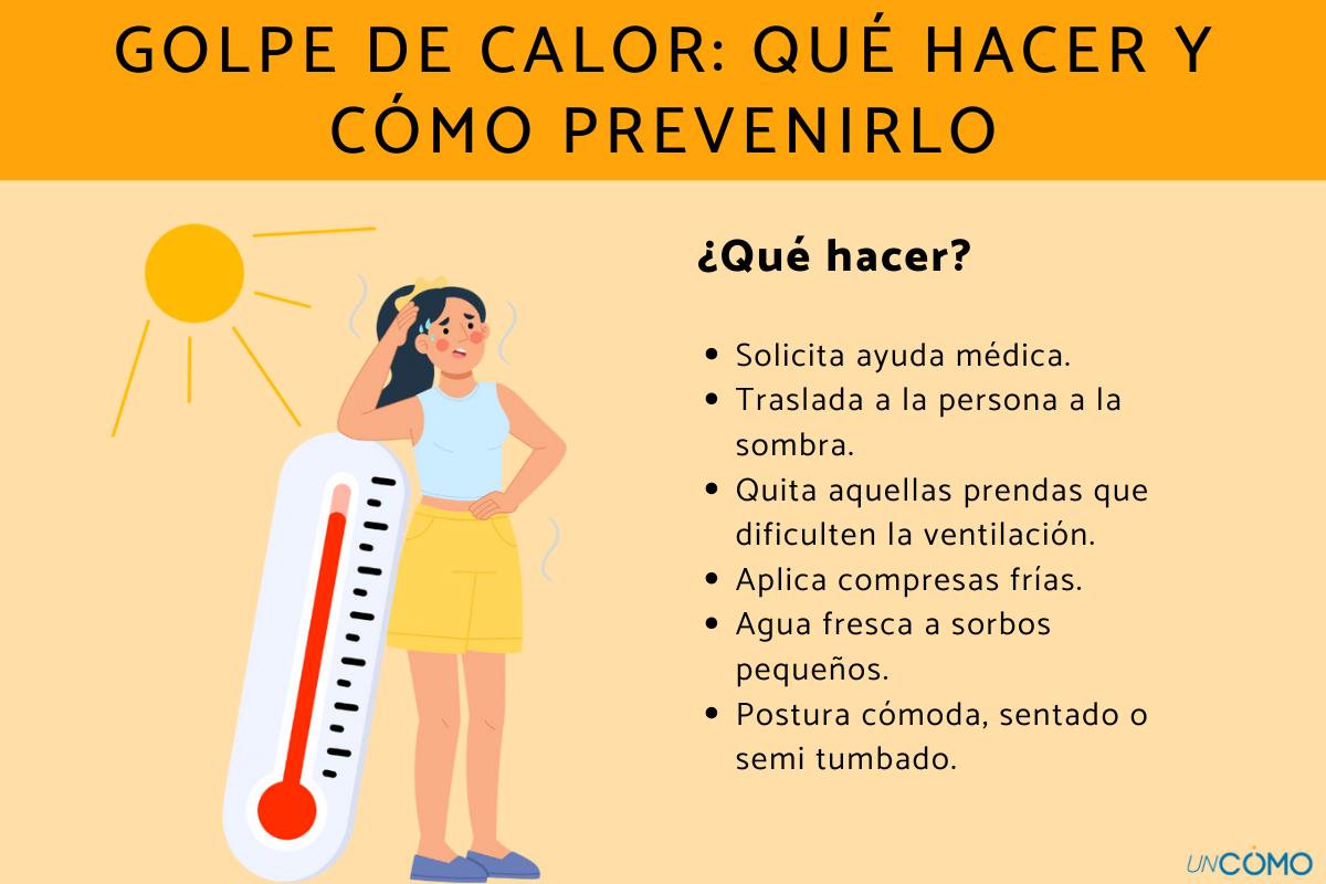 Golpe de calor: qué hacer y cómo prevenirlo
