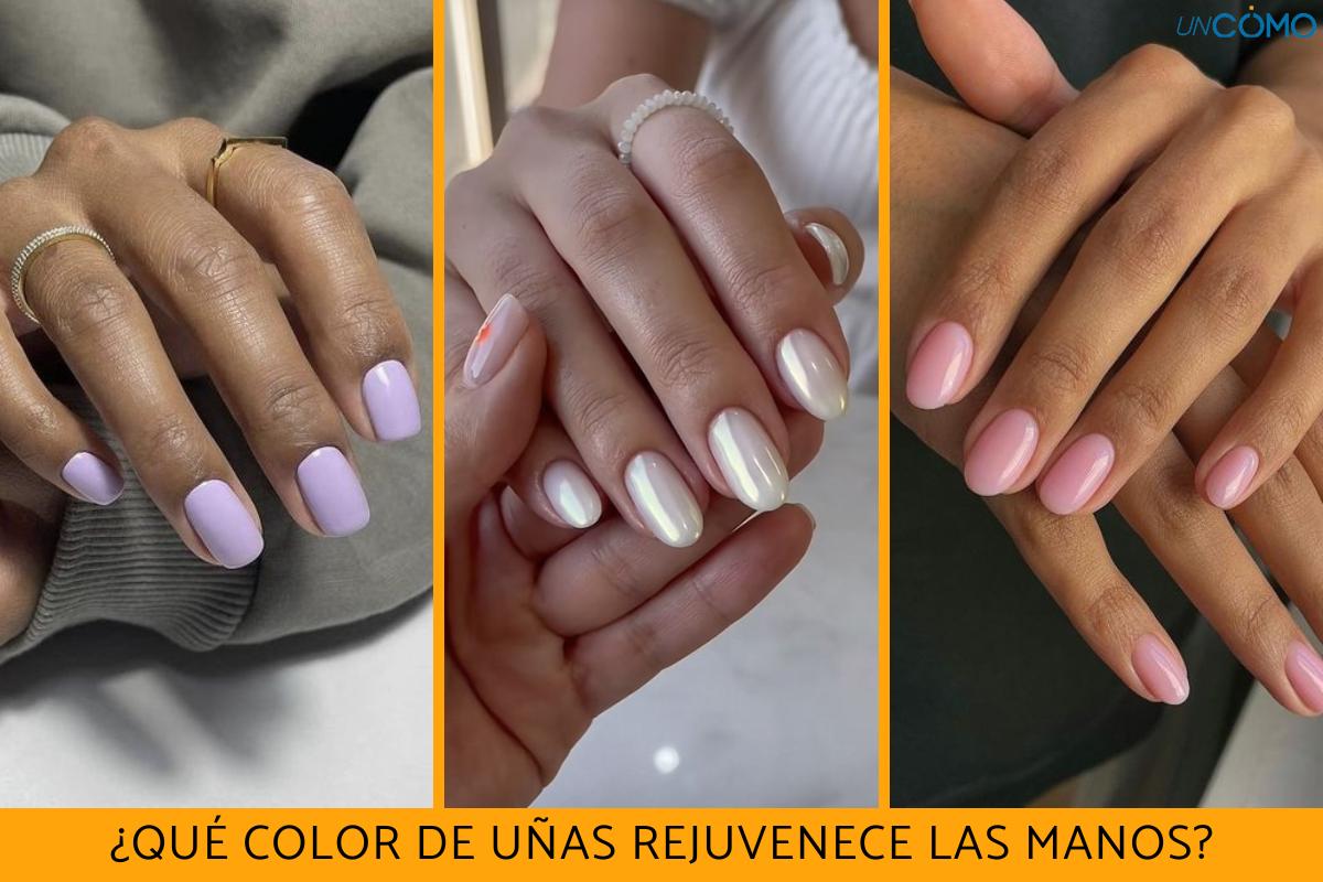 ¿Qué color de uñas rejuvenece las manos?