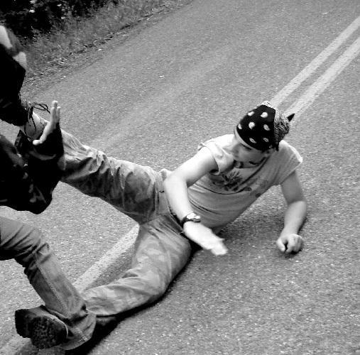 Como defenderte desde el suelo