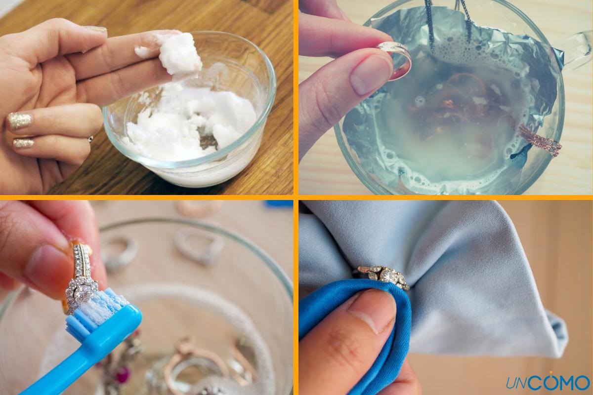 Cómo limpiar la plata con bicarbonato
