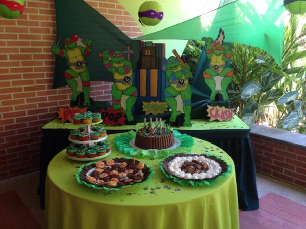 Cómo hacer una fiesta de las Tortugas Ninja