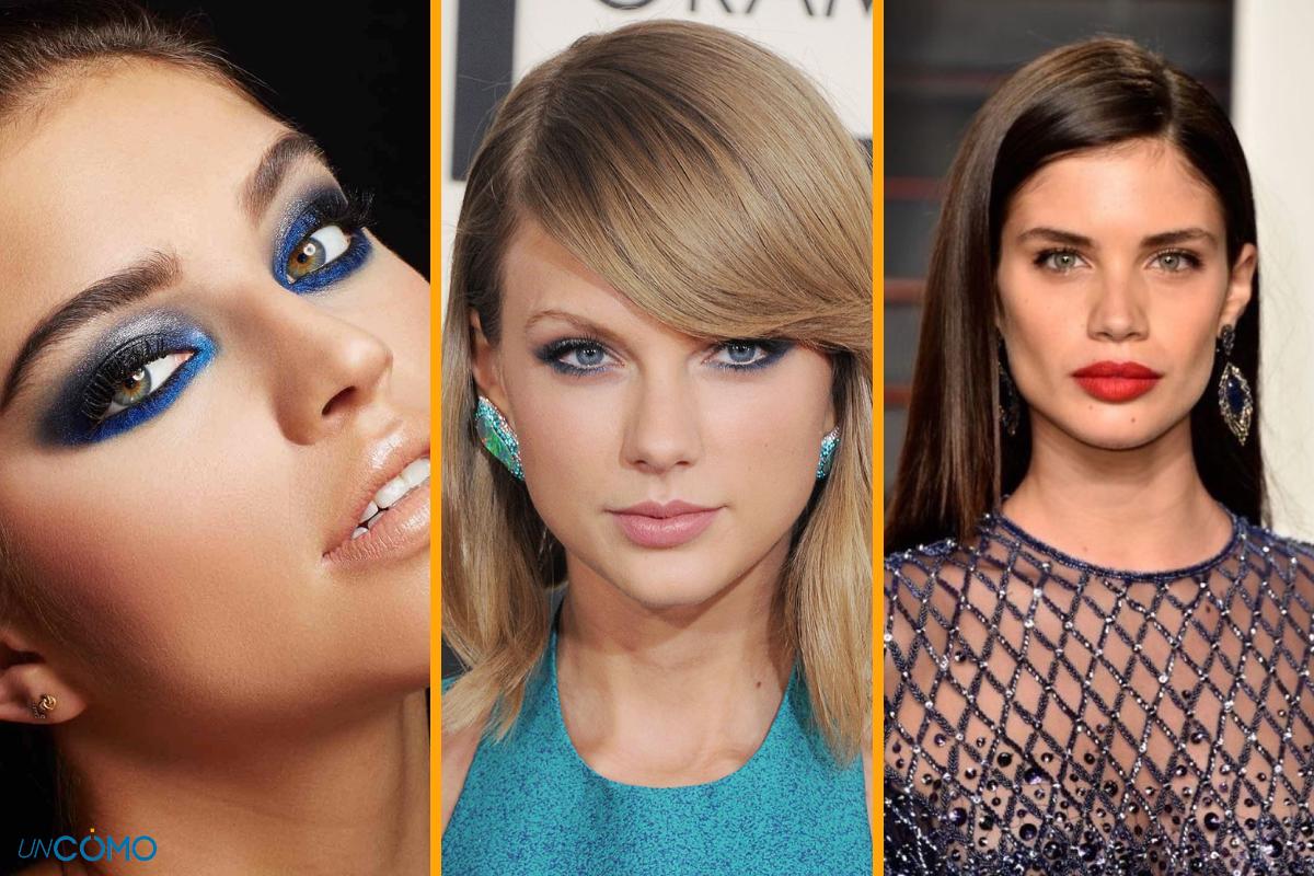 Consejos de maquillaje para llevar un vestido azul