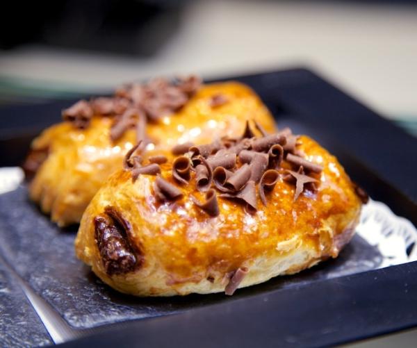 Cómo hacer napolitanas de chocolate