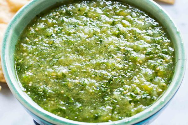 Cómo hacer espagueti verde con chile poblano y crema - Paso 5