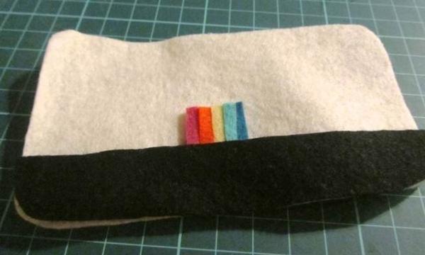 Cómo hacer un estuche para el teléfono celular - Paso 3