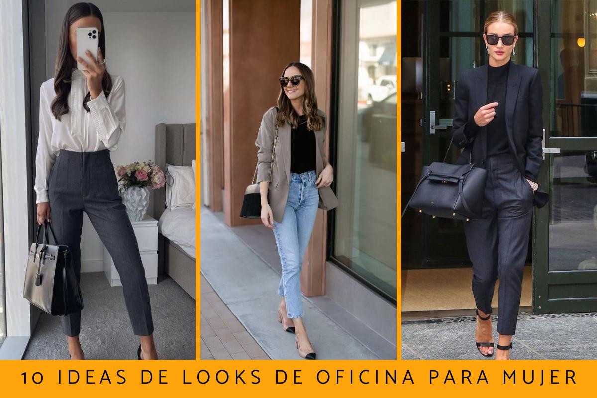 Ideas de looks de oficina para mujer