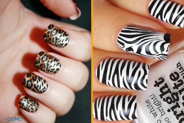Diseños de uñas de animal print - Clásico de animal print