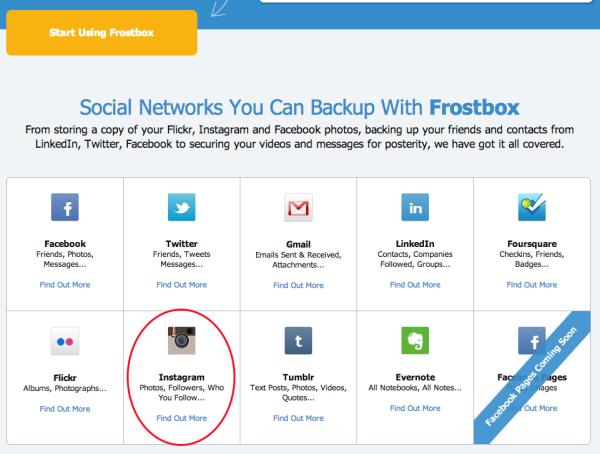 Cómo hacer una copia de seguridad de mis fotos de Instagram - Paso 1