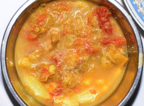 Cómo hacer pollo guisado con papas - Paso 12