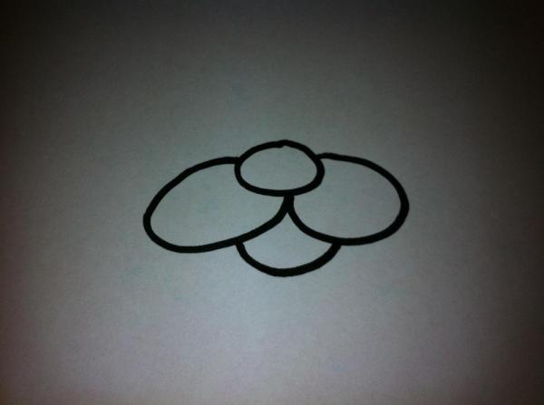 Cómo dibujar la cara de un gato de dibujo animado - Paso 3