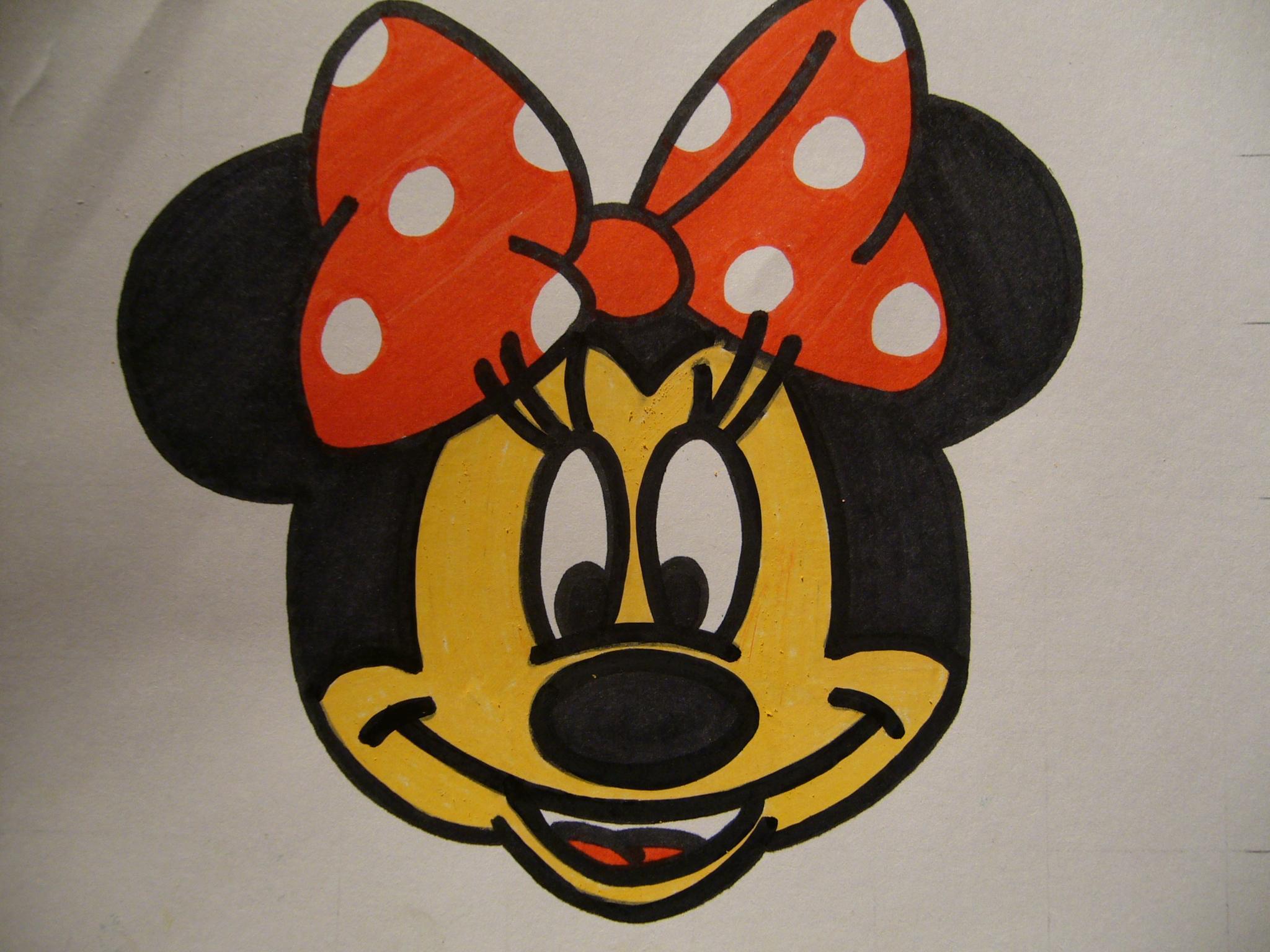 Cómo dibujar la cara de Minnie Mouse - 10 pasos