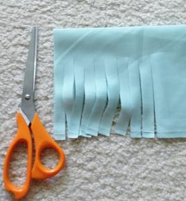 Cómo hacer Guirnaldas de tela - Paso 3