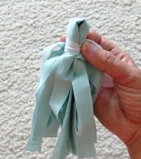 Cómo hacer Guirnaldas de tela - Paso 5