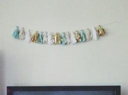 Cómo hacer Guirnaldas de tela - Paso 6