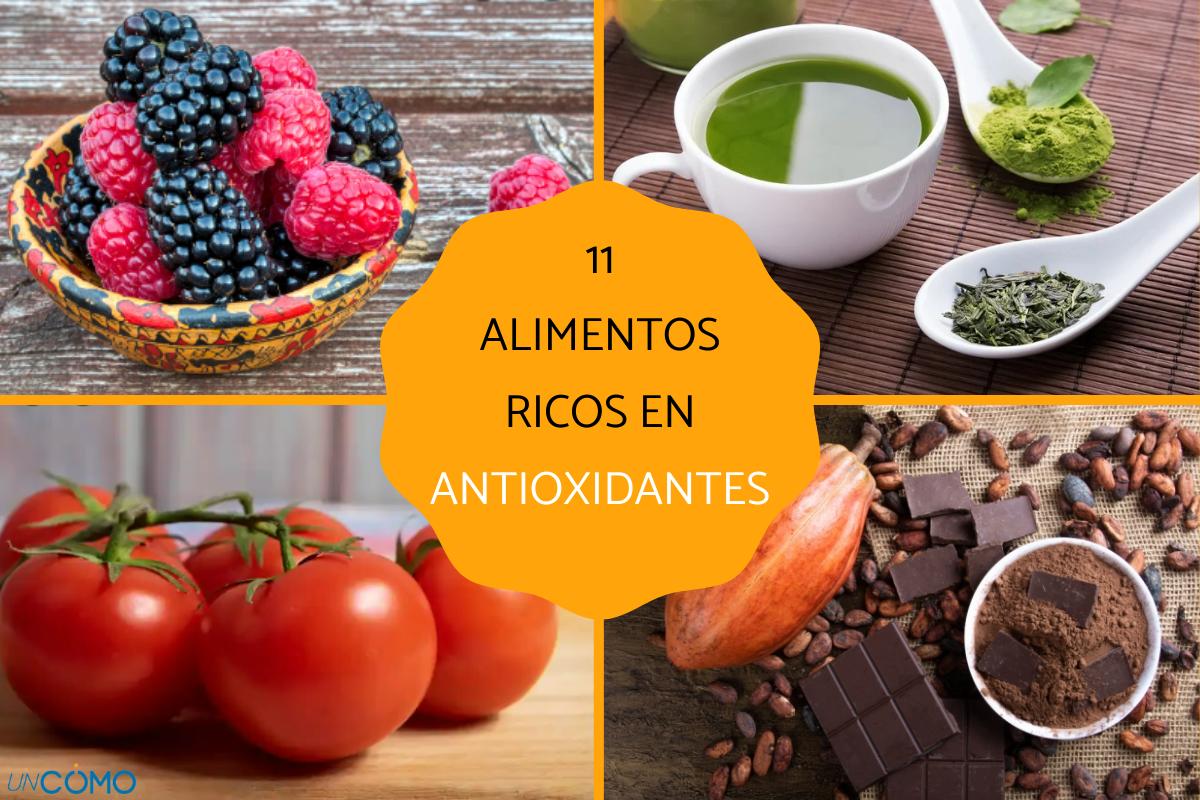 Alimentos ricos en antioxidantes