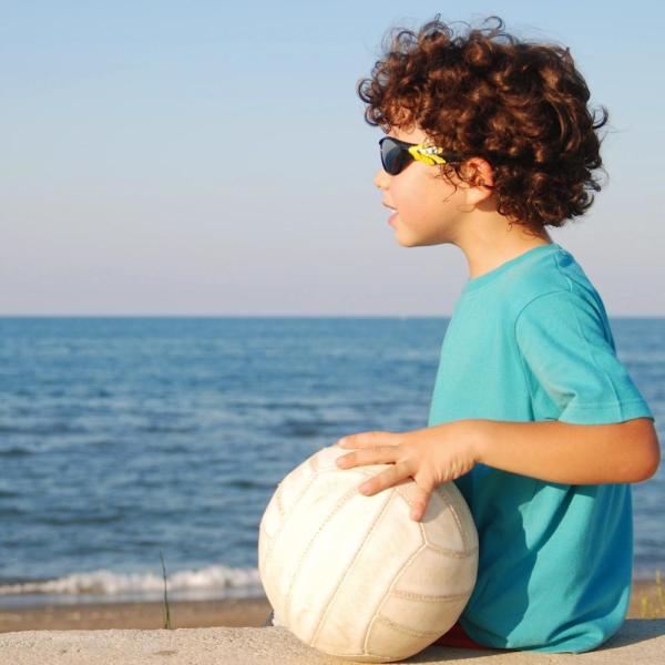 Cómo pintar los niños en la playa