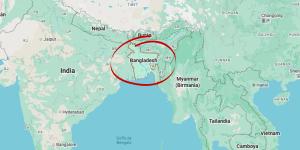 Descubre dónde está Bangladesh en el mapa: continente, capital, habitantes y países vecinos