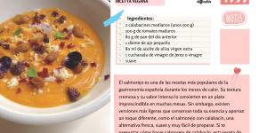 Salmorejo de calabacín: receta fácil, ligera y muy cremosa lista en 10 minutos