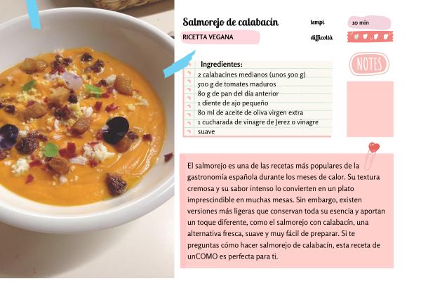 Salmorejo de calabacín: receta fácil, ligera y muy cremosa lista en 10 minutos