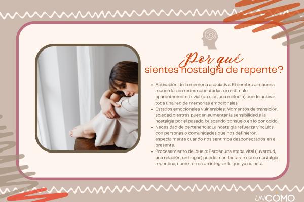Qué significa sentir nostalgia de repente