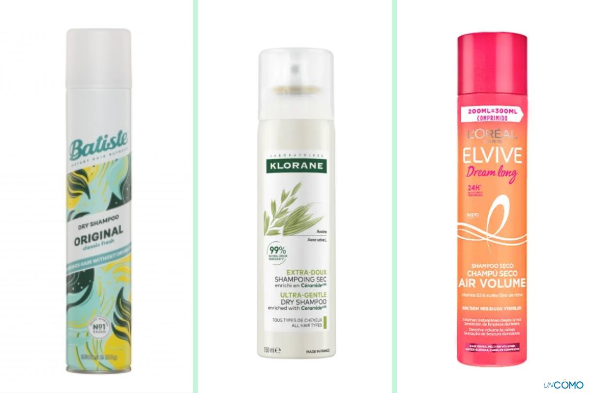 Los mejores champús en seco para lavarte el cabello de forma rápida