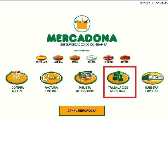 Cómo trabajar en el Mercadona de Sant Sadurní d'Anoia - Paso 2