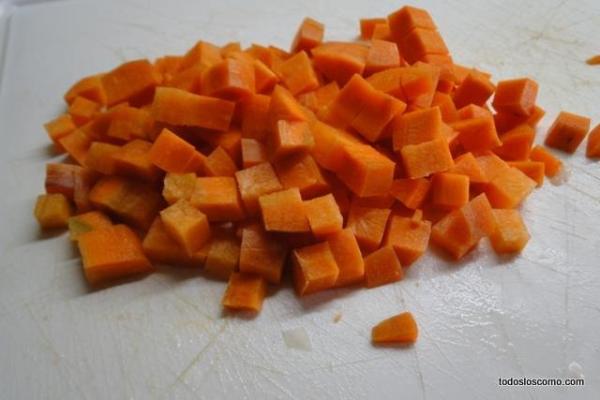 Guiso de arroz con pollo fácil paso a paso - Paso 4