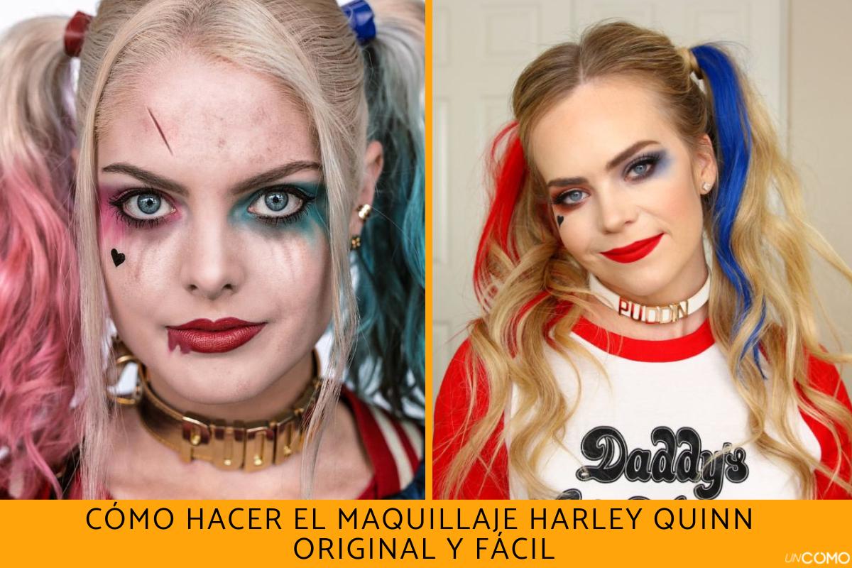 Cómo hacer el maquillaje Harley Quinn original y fácil: paso a paso