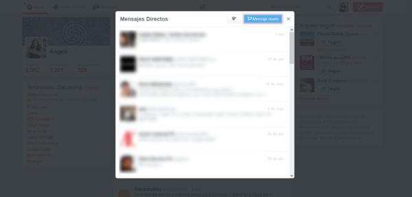 Cómo enviar mensajes directos a varios usuarios en Twitter - Paso 2